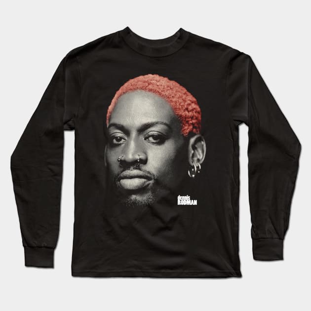 Mr. Dennis Rodman Long Sleeve T-Shirt by gwpxstore